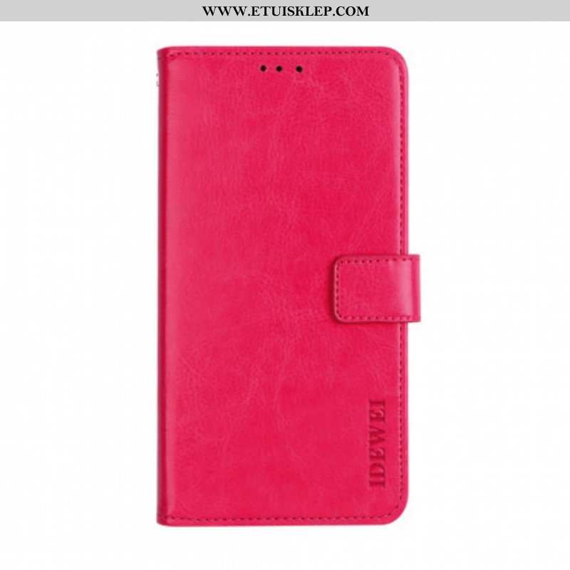 Etui Folio do Xiaomi Redmi Note 10 / 10S Imitacja Skóry Idewei